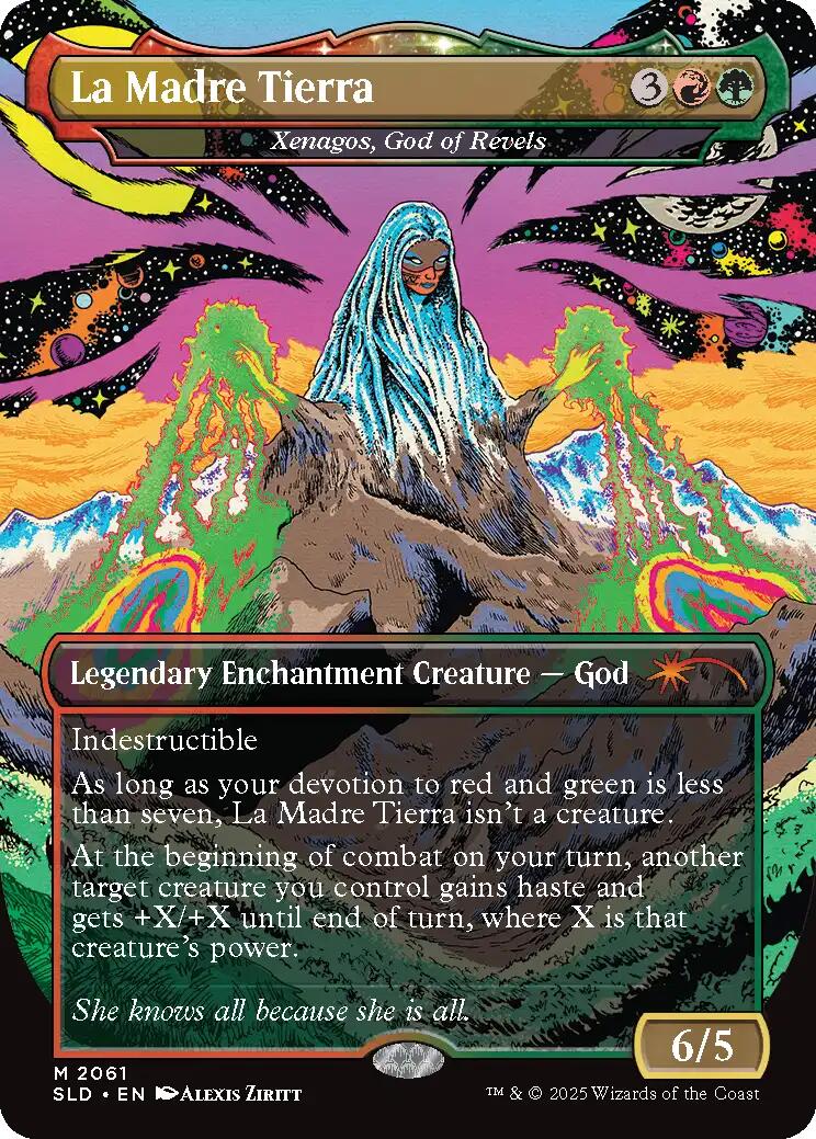 La Madre Tierra - Xenagos, God of Revels [Secret Lair Drop Series] | Chromatic Games