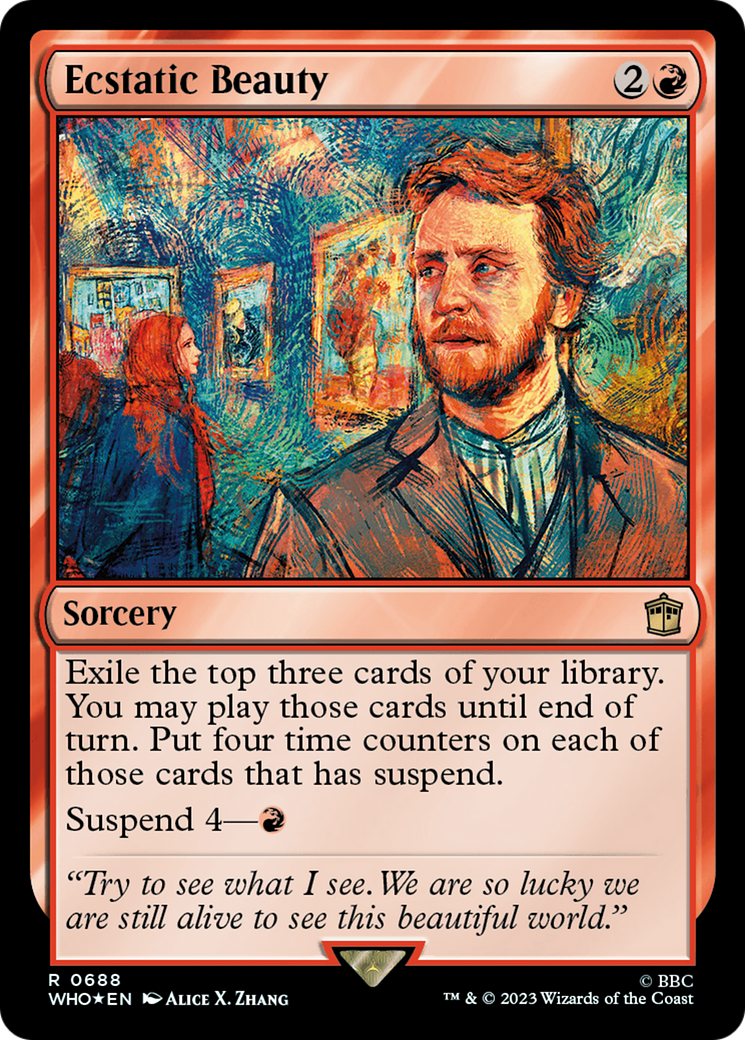 Ecstatic Beauty (Surge Foil) [Doctor Who] | Chromatic Games