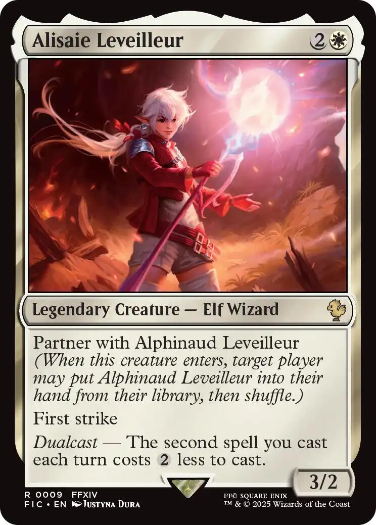 Alisaie Leveilleur (Surge Foil) [FINAL FANTASY Commander] | Chromatic Games