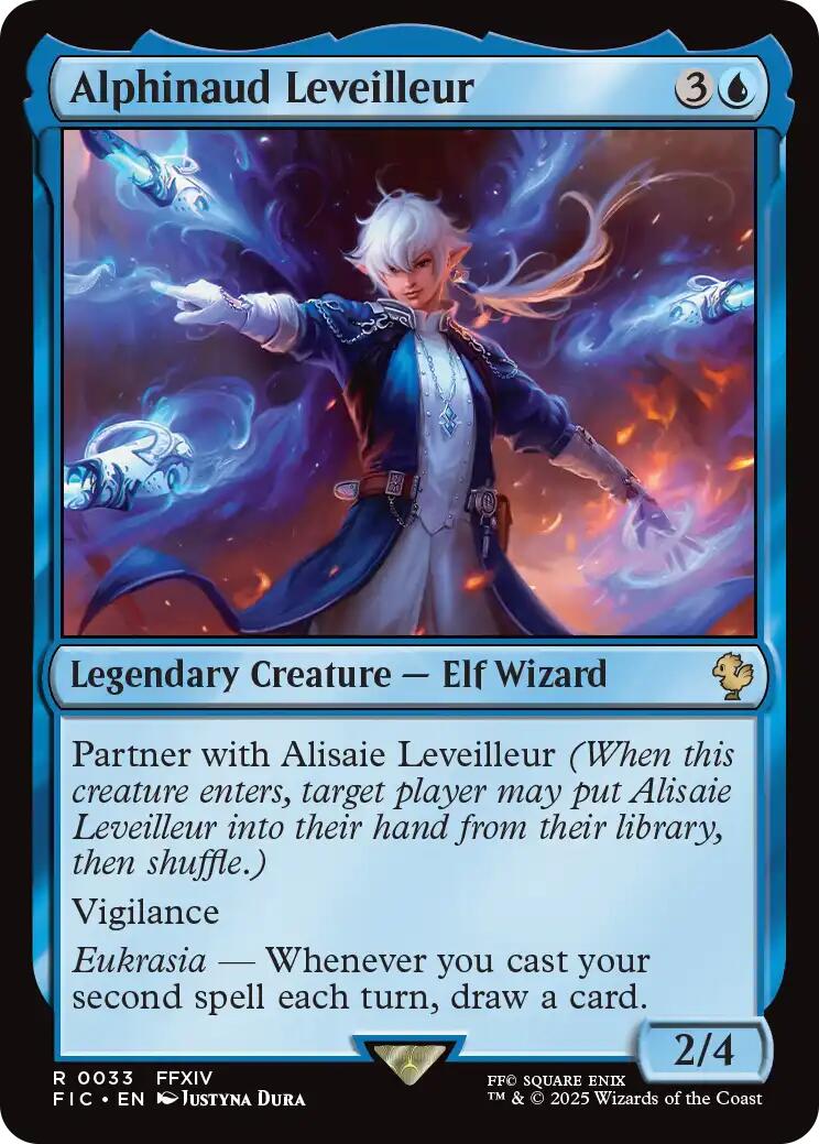 Alphinaud Leveilleur (Surge Foil) [FINAL FANTASY Commander] | Chromatic Games