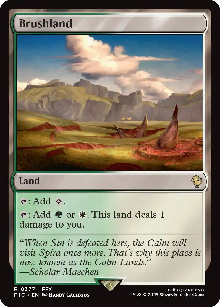 Brushland (Surge Foil) [FINAL FANTASY Commander] | Chromatic Games