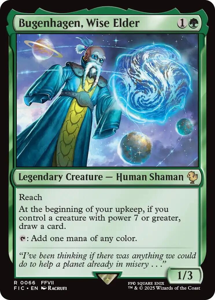 Bugenhagen, Wise Elder (Surge Foil) [FINAL FANTASY Commander] | Chromatic Games