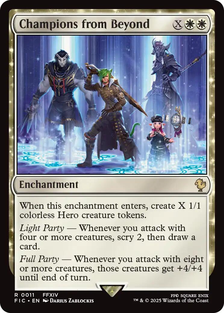 Champions from Beyond (Surge Foil) [FINAL FANTASY Commander] | Chromatic Games