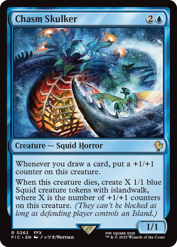 Chasm Skulker (Surge Foil) [FINAL FANTASY Commander] | Chromatic Games