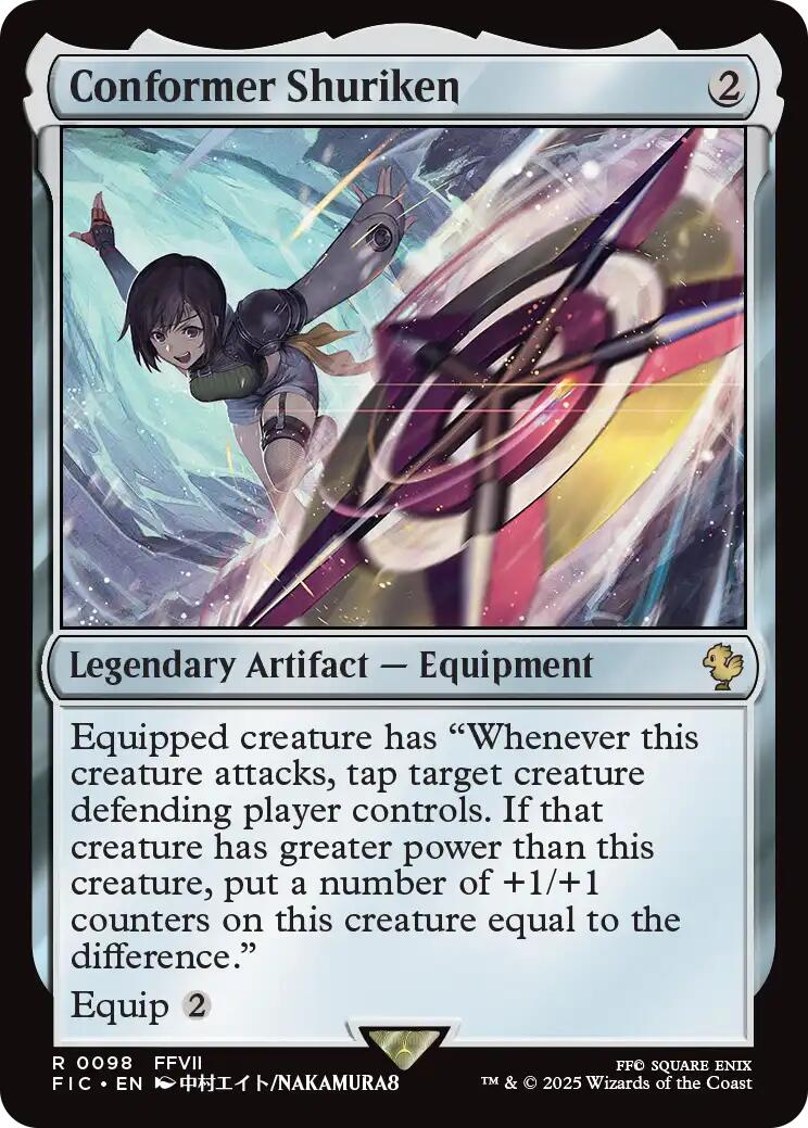 Conformer Shuriken (Surge Foil) [FINAL FANTASY Commander] | Chromatic Games