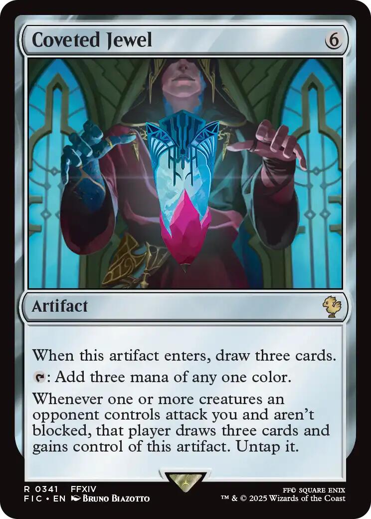 Coveted Jewel (Surge Foil) [FINAL FANTASY Commander] | Chromatic Games