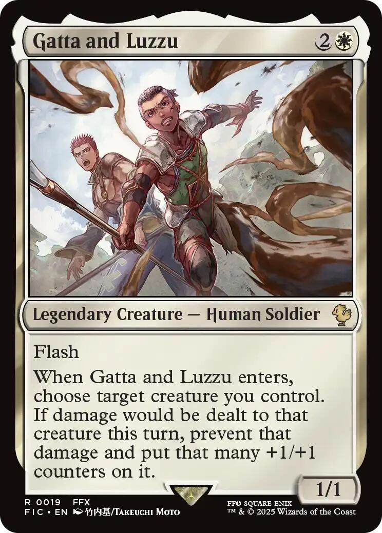 Gatta and Luzzu (Surge Foil) [FINAL FANTASY Commander] | Chromatic Games