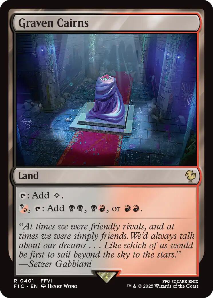 Graven Cairns (Surge Foil) [FINAL FANTASY Commander] | Chromatic Games
