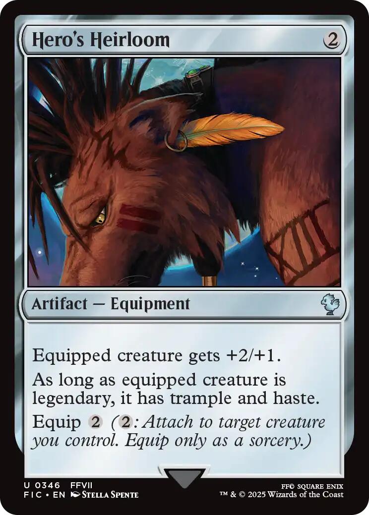 Hero's Heirloom (Surge Foil) [FINAL FANTASY Commander] | Chromatic Games