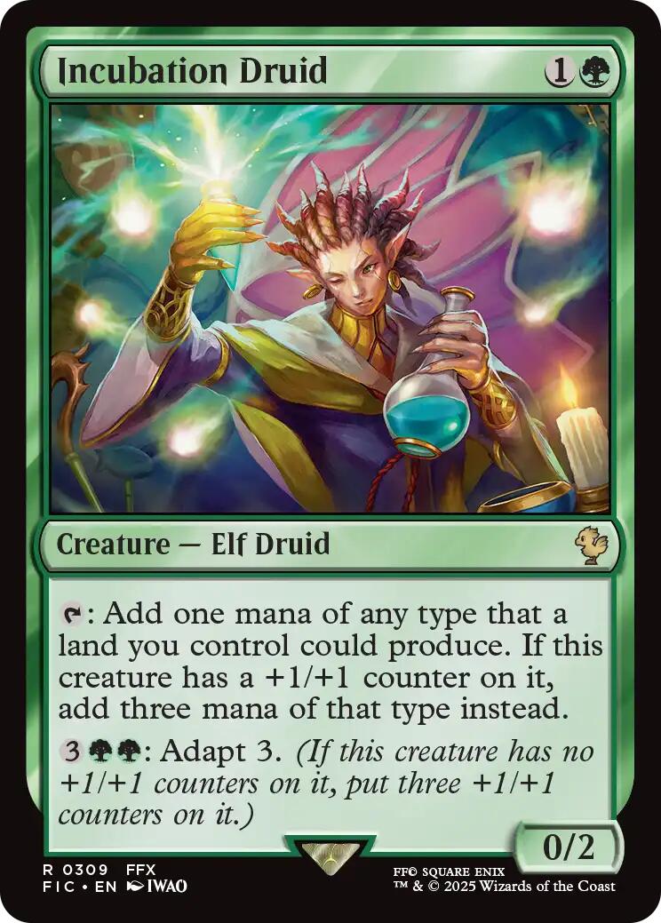 Incubation Druid (Surge Foil) [FINAL FANTASY Commander] | Chromatic Games