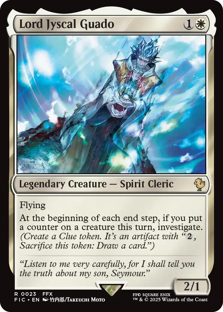 Lord Jyscal Guado (Surge Foil) [FINAL FANTASY Commander] | Chromatic Games