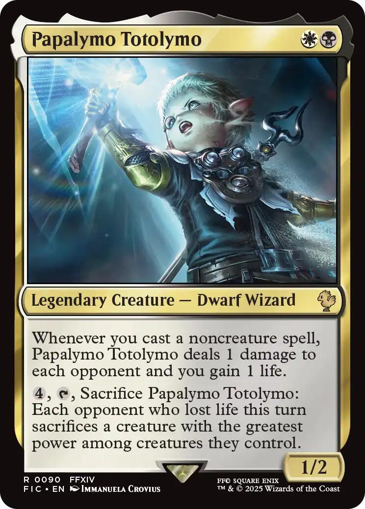 Papalymo Totolymo (Surge Foil) [FINAL FANTASY Commander] | Chromatic Games