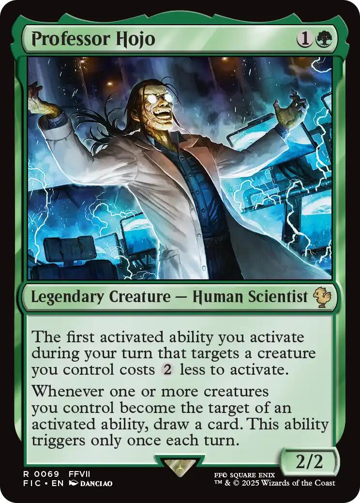 Professor Hojo (Surge Foil) [FINAL FANTASY Commander] | Chromatic Games