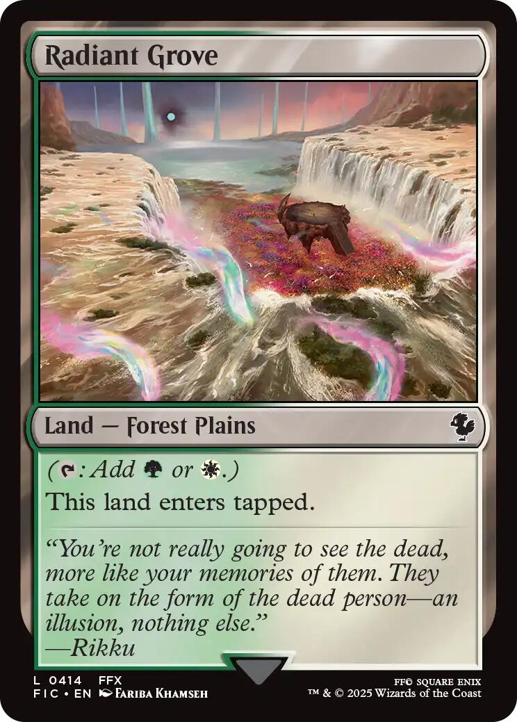 Radiant Grove (Surge Foil) [FINAL FANTASY Commander] | Chromatic Games