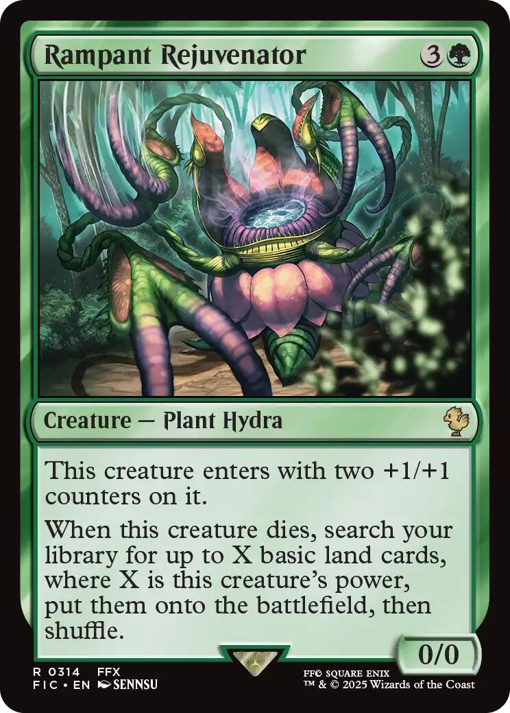Rampant Rejuvenator (Surge Foil) [FINAL FANTASY Commander] | Chromatic Games