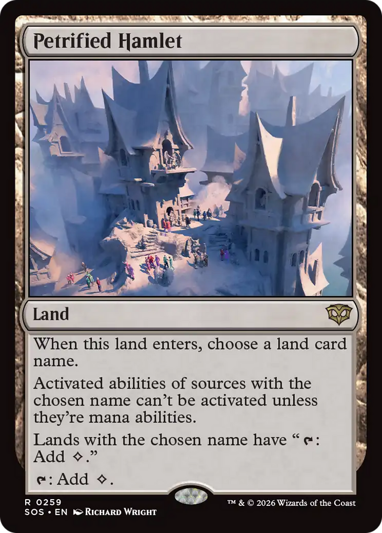 Petrified Hamlet [Secrets of Strixhaven] | Chromatic Games