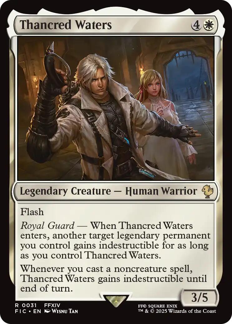 Thancred Waters (Surge Foil) [FINAL FANTASY Commander] | Chromatic Games