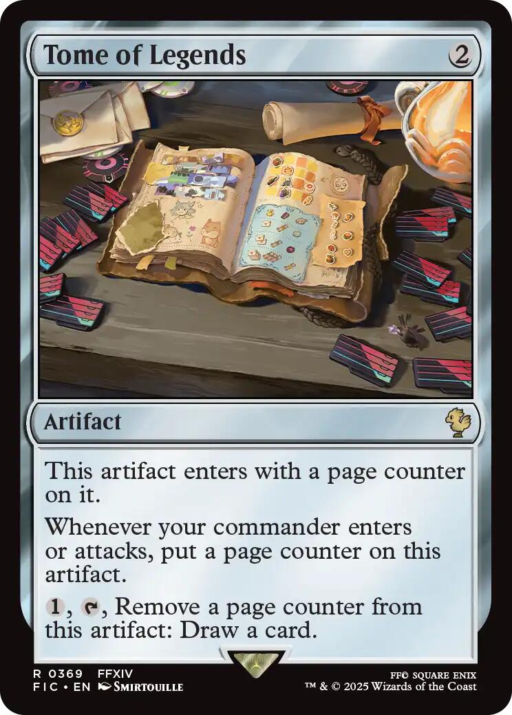 Tome of Legends (Surge Foil) [FINAL FANTASY Commander] | Chromatic Games