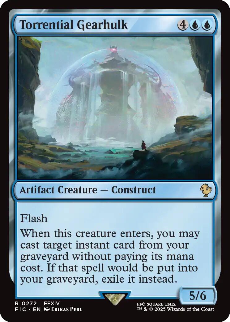 Torrential Gearhulk (Surge Foil) [FINAL FANTASY Commander] | Chromatic Games