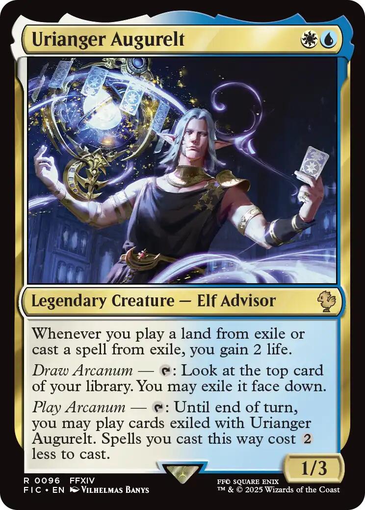 Urianger Augurelt (Surge Foil) [FINAL FANTASY Commander] | Chromatic Games