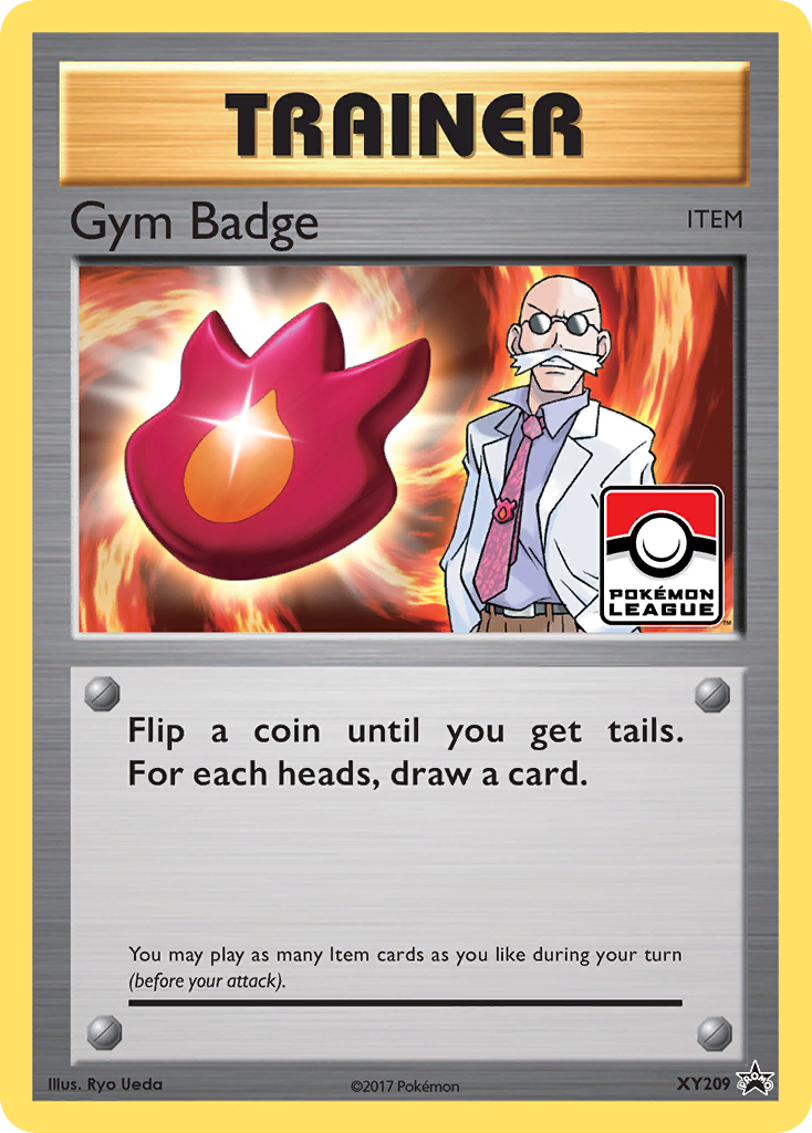 Gym Badge (XY209) (Blaine) [XY: Black Star Promos] | Chromatic Games