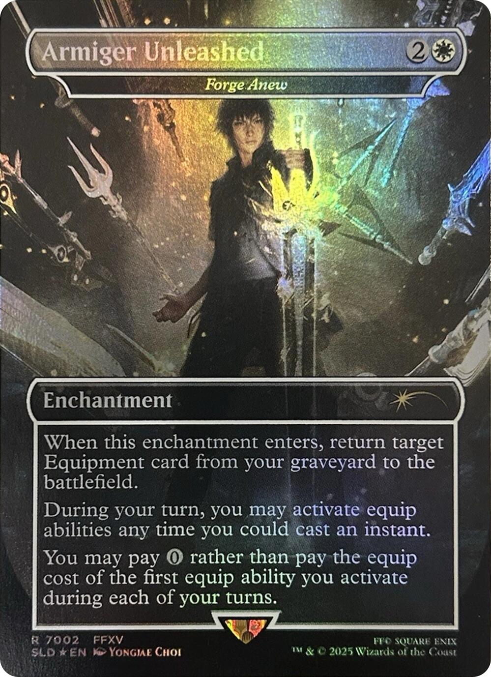 Armiger Unleashed - Forge Anew (Rainbow Foil) [Secret Lair Drop Series] | Chromatic Games