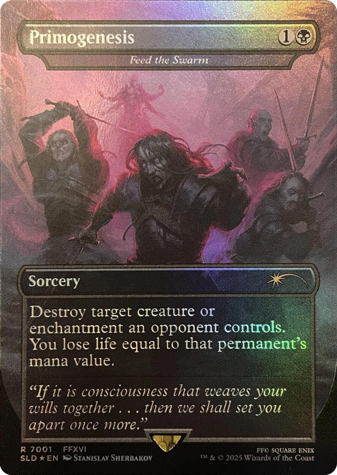 Primogenesis - Feed the Swarm (Rainbow Foil) [Secret Lair Drop Series] | Chromatic Games