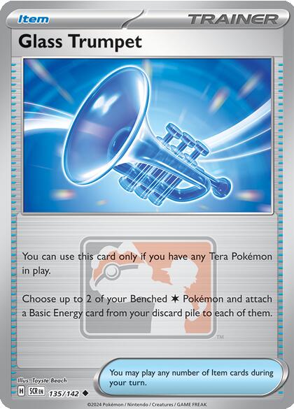 Glass Trumpet (135/142) [League & Championship Cards] | Chromatic Games