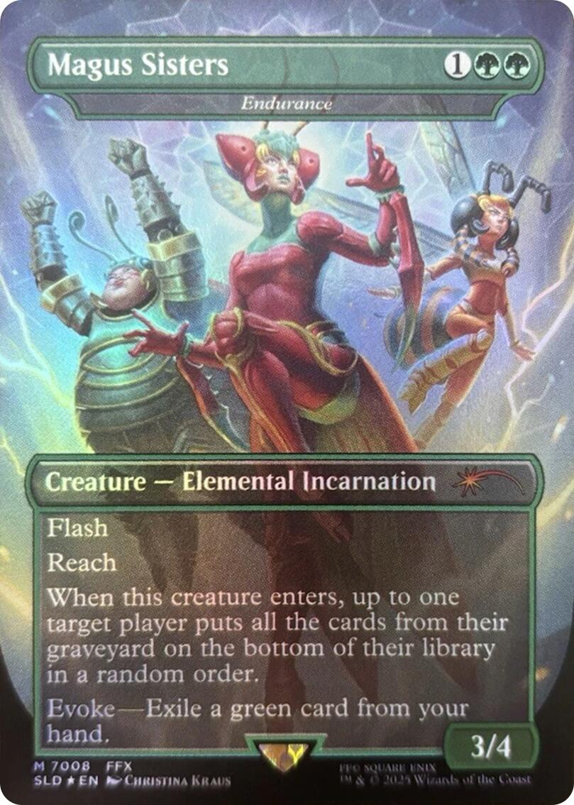 Magus Sisters - Endurance (Rainbow Foil) [Secret Lair Drop Series] | Chromatic Games