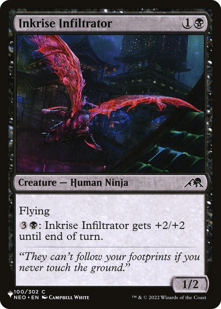 Inkrise Infiltrator [The List] | Chromatic Games