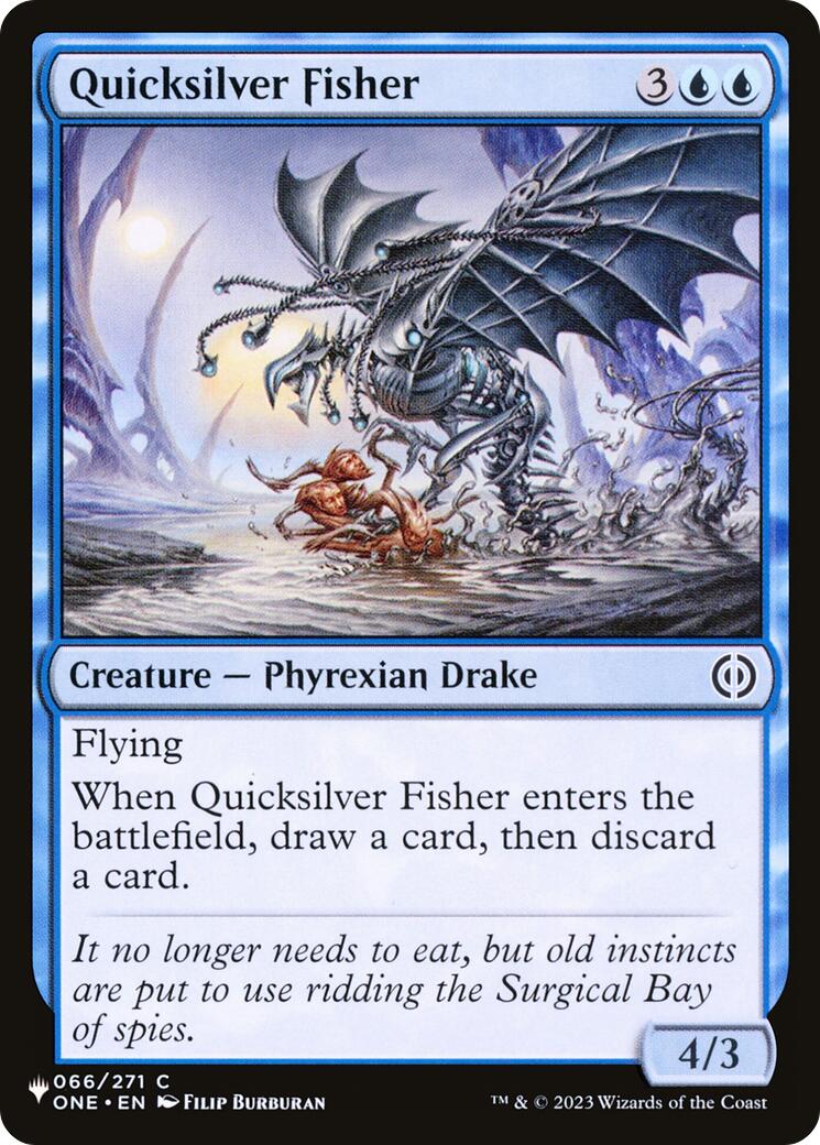 Quicksilver Fisher [The List] | Chromatic Games
