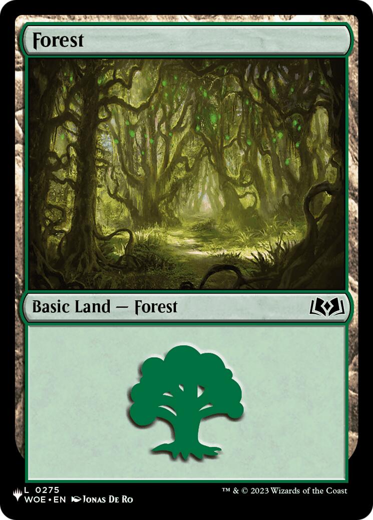 Forest (0275) (WOE) [The List] | Chromatic Games