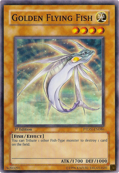 Golden Flying Fish [PTDN-EN086] Super Rare | Chromatic Games