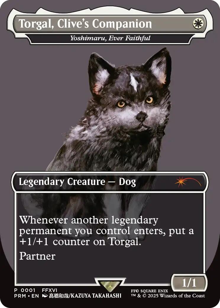 Torgal, Clive's Companion - Yoshimaru, Ever Faithful (MagicCon: Las Vegas 2025) [MagicFest 2025] | Chromatic Games