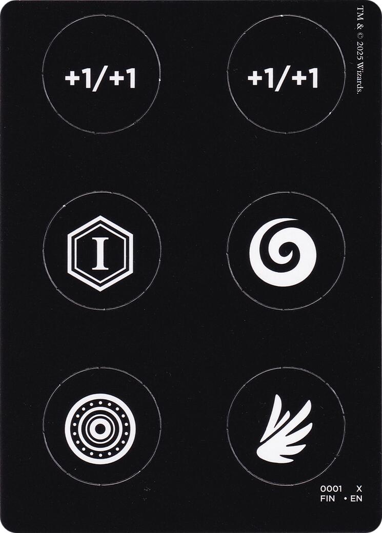 Punch Card Token (0001 // 0002) [FINAL FANTASY Tokens] | Chromatic Games
