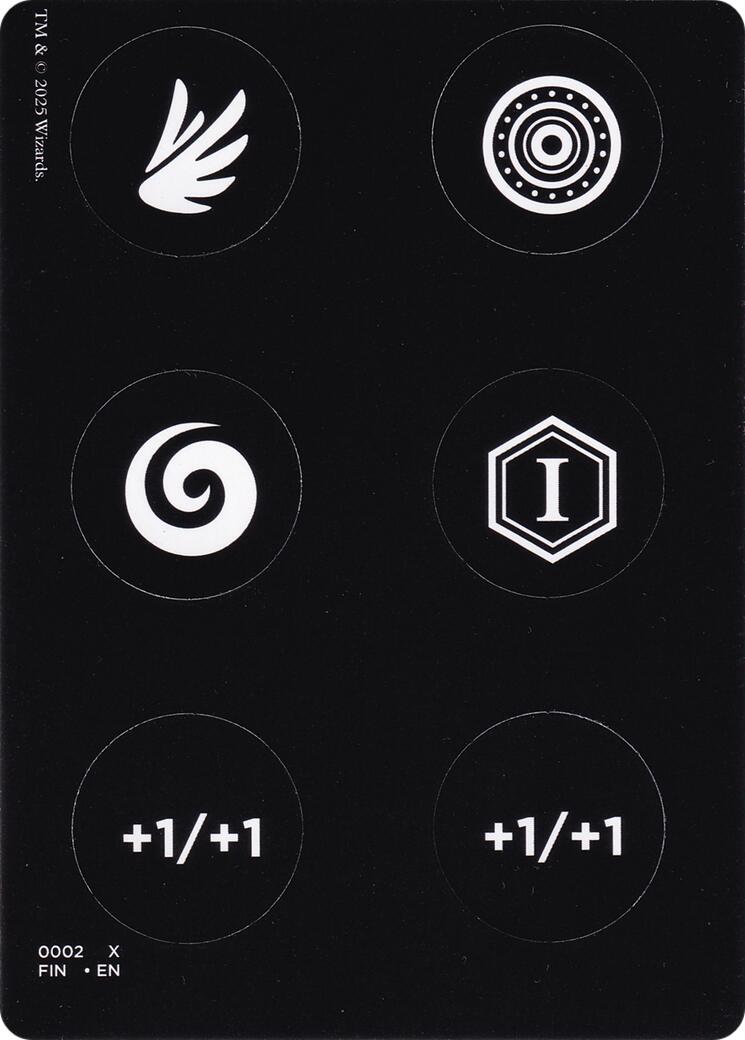 Punch Card Token (0001 // 0002) [FINAL FANTASY Tokens] | Chromatic Games