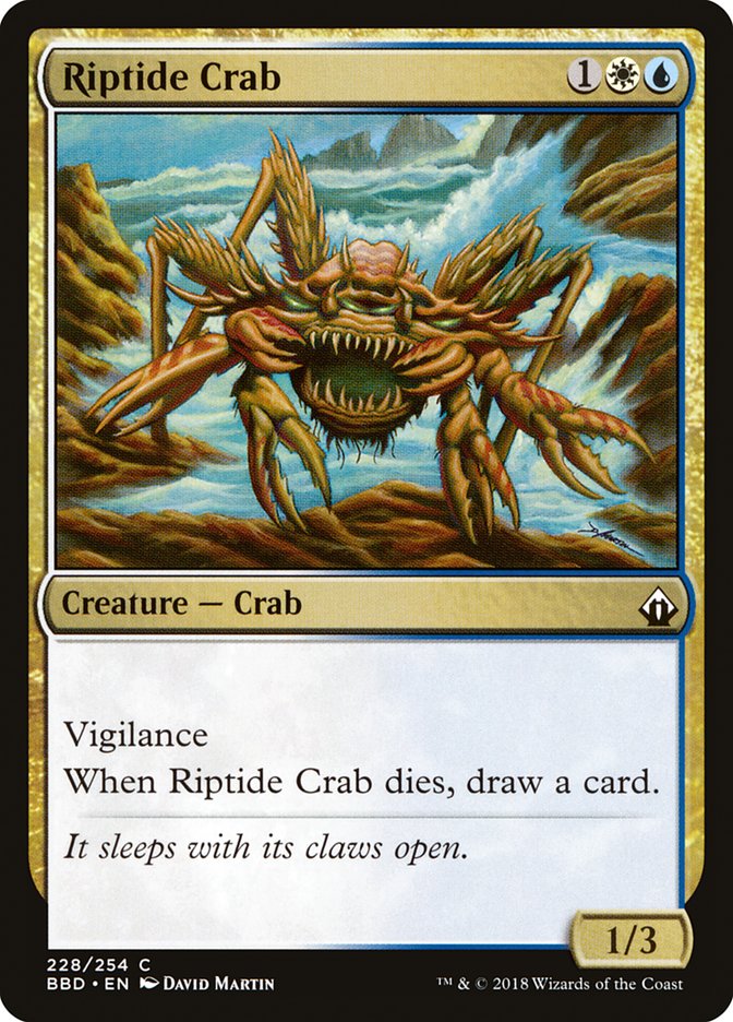Riptide Crab 228/254 (Battlebond)  - Foil | Chromatic Games