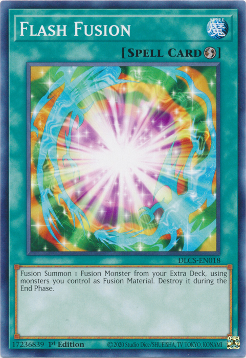 Flash Fusion [DLCS-EN018] Common | Chromatic Games