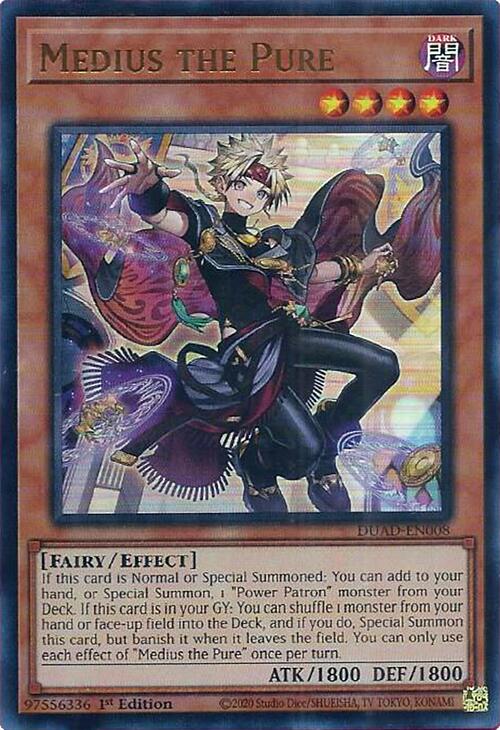 Medius the Pure [DUAD-EN008] Ultra Rare | Chromatic Games