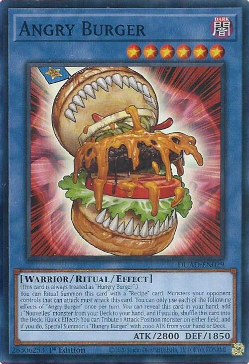 Angry Burger [DUAD-EN029] Common | Chromatic Games