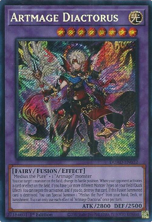 Artmage Diactorus [DUAD-EN032] Secret Rare | Chromatic Games