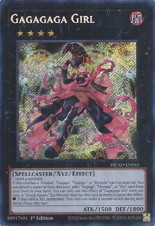 Gagagaga Girl [DUAD-EN043] Secret Rare | Chromatic Games