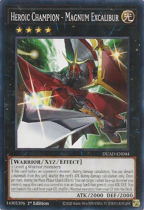 Heroic Champion - Magnum Excalibur [DUAD-EN044] Common | Chromatic Games