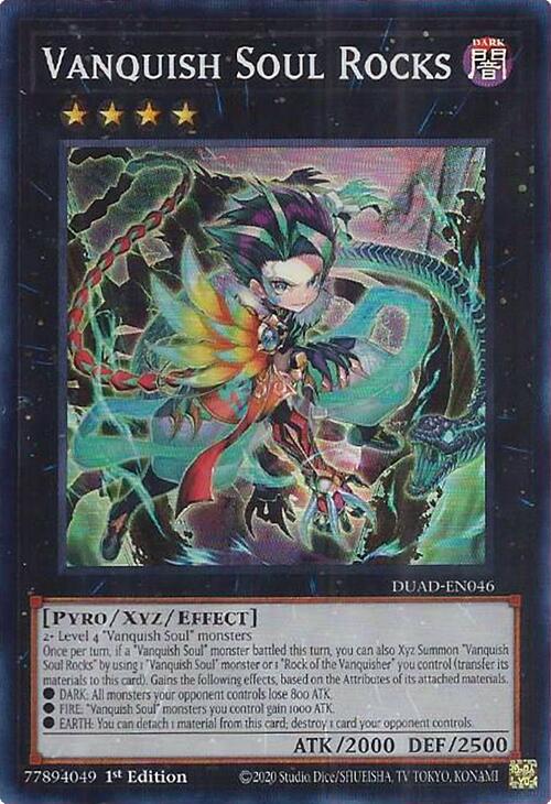 Vanquish Soul Rocks [DUAD-EN046] Super Rare | Chromatic Games