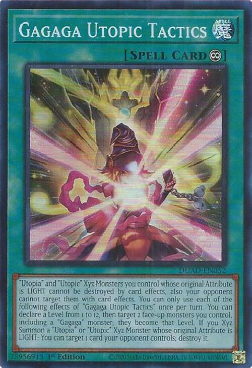 Gagaga Utopic Tactics [DUAD-EN052] Super Rare | Chromatic Games