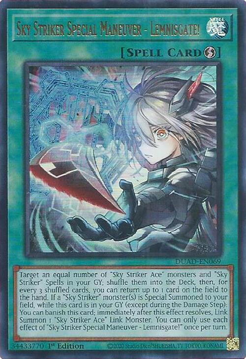 Sky Striker Special Maneuver - Lemnisgate! [DUAD-EN069] Ultra Rare | Chromatic Games