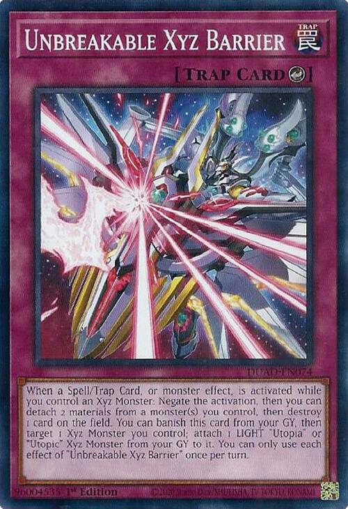 Unbreakable Xyz Barrier [DUAD-EN074] Common | Chromatic Games