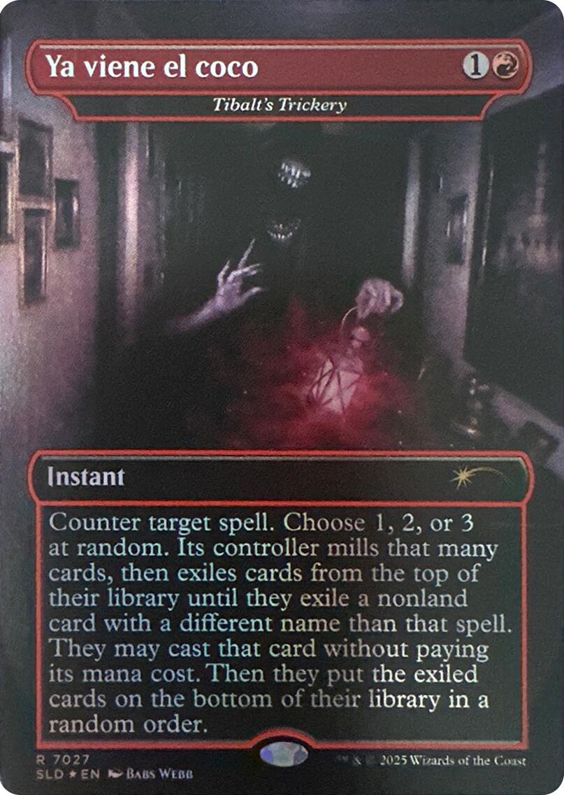 Ya viene el coco - Tibalt's Trickery (Rainbow Foil) [Secret Lair Drop Series] | Chromatic Games