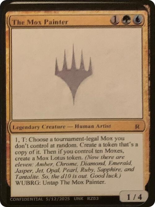 The Mox Painter [Unknown Event] | Chromatic Games