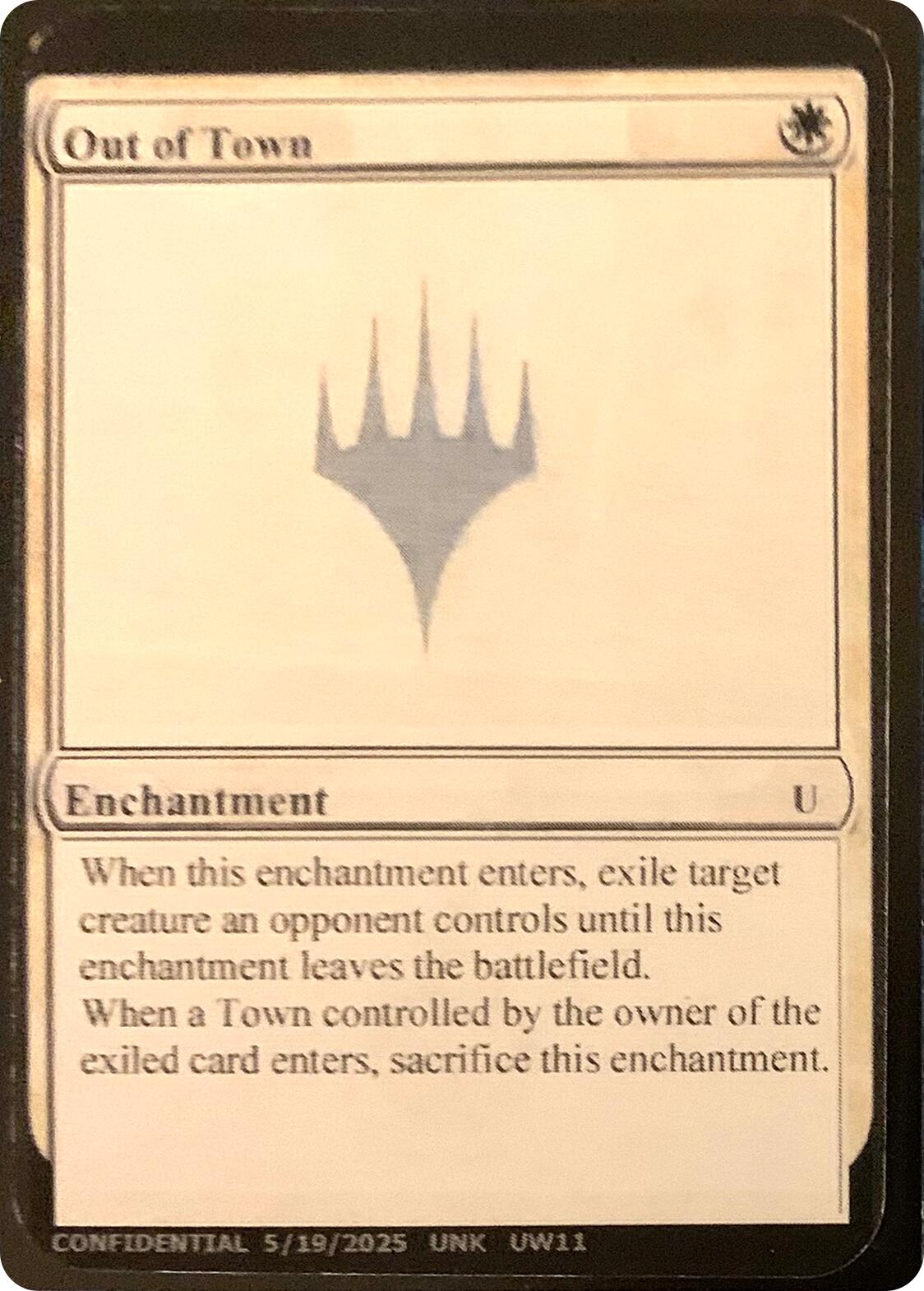 Out of Town [Unknown Event] | Chromatic Games